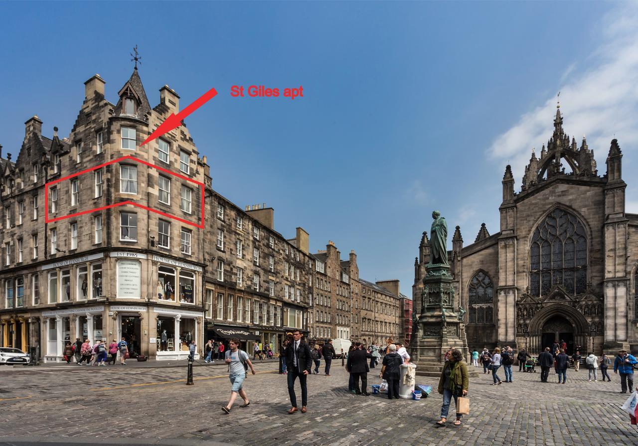 St Giles Royal Mile Apartment เอดินบะระ ภายนอก รูปภาพ